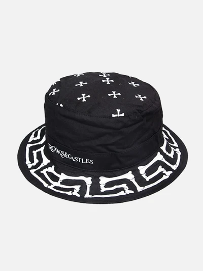MUERTO BUCKET HAT-BLK